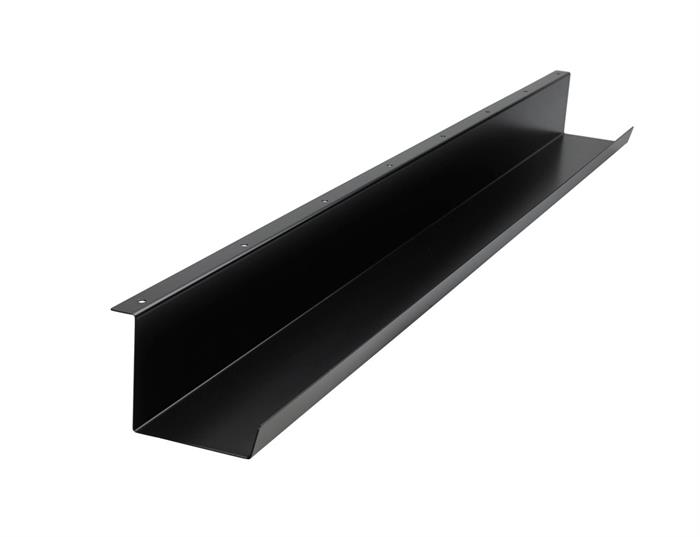 Kabelbakke i lakeret metal - Flere størrelser og farver. 110 cm Sort