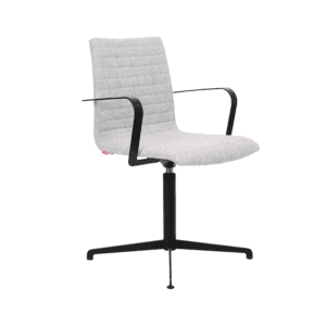 Gate 1050 Konferencestol, lav ryg med vippefunktion - H85 x B45 x Sædehøjde 46 cm