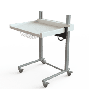 Puslebord BSR119, højdejusterbar - 100 x 85 cm