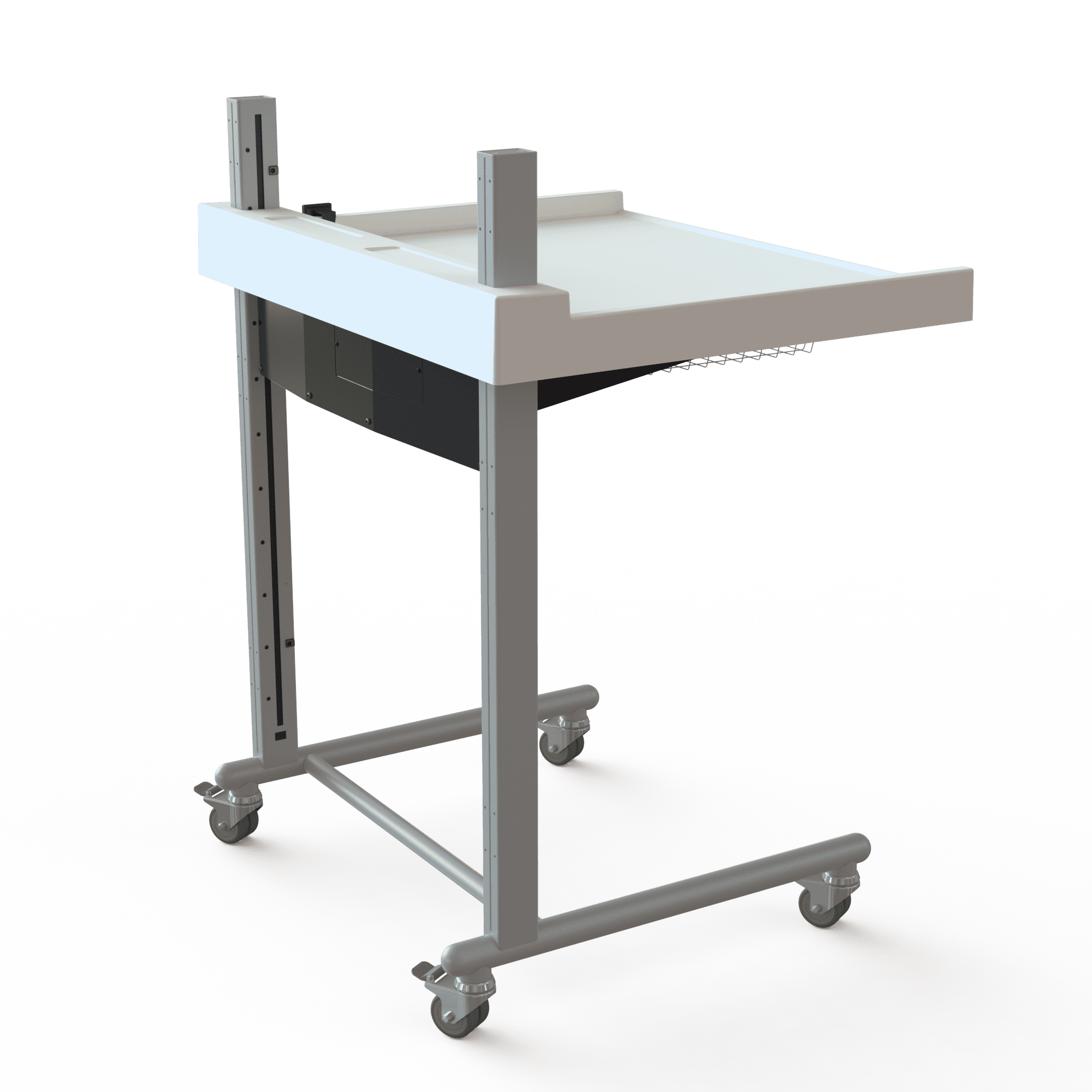 Puslebord BSR119, højdejusterbar - 100 x 85 cm - Billede 7