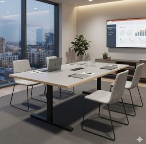 T-Easy Konferencebord med kabelhul