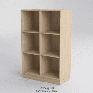 Cube Quadro - Åben Kontorreol, B:80,4 x H:126,3 cm
