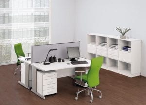 Optima C Bord, dobbelt cantilever ben - 140 x 80 H 72 cm