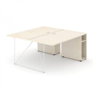 AIR Skrivebord, 25mm MFC - 200 x 160 cm H 74 cm
