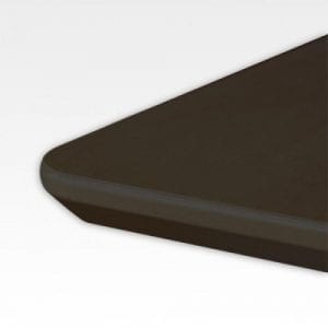 Con Bordplade, sort laminat - 180 cm