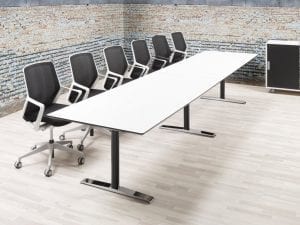 Quadro konferencebord 360 cm med standard laminat