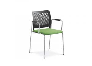 Wait Konferencestol, polstret - B=51 D=53,5 H=83 SH=46 cm