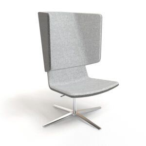 TWIST&SIT Lænestol, højdejustering - 87,5 x 87,5 x 126-139 cm