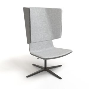 TWIST&SIT Lænestol, højdejustering - 87,5 x 87,5 x 126-139 cm