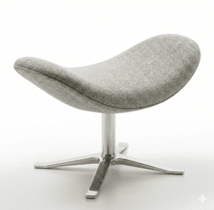 Concord Skammel, stof - 71 x 41 x 46 cm