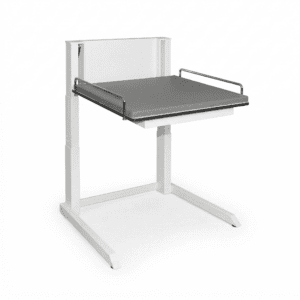 Fagerlund DE12 Hæve-sænke puslebord, – 80 x 80 cm – Vægmodel eller fritstående