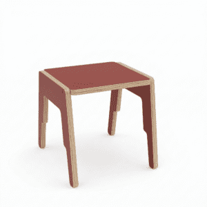 Frigg stabelbar taburet, H:33 cm, birkekrydsfiner med laminat