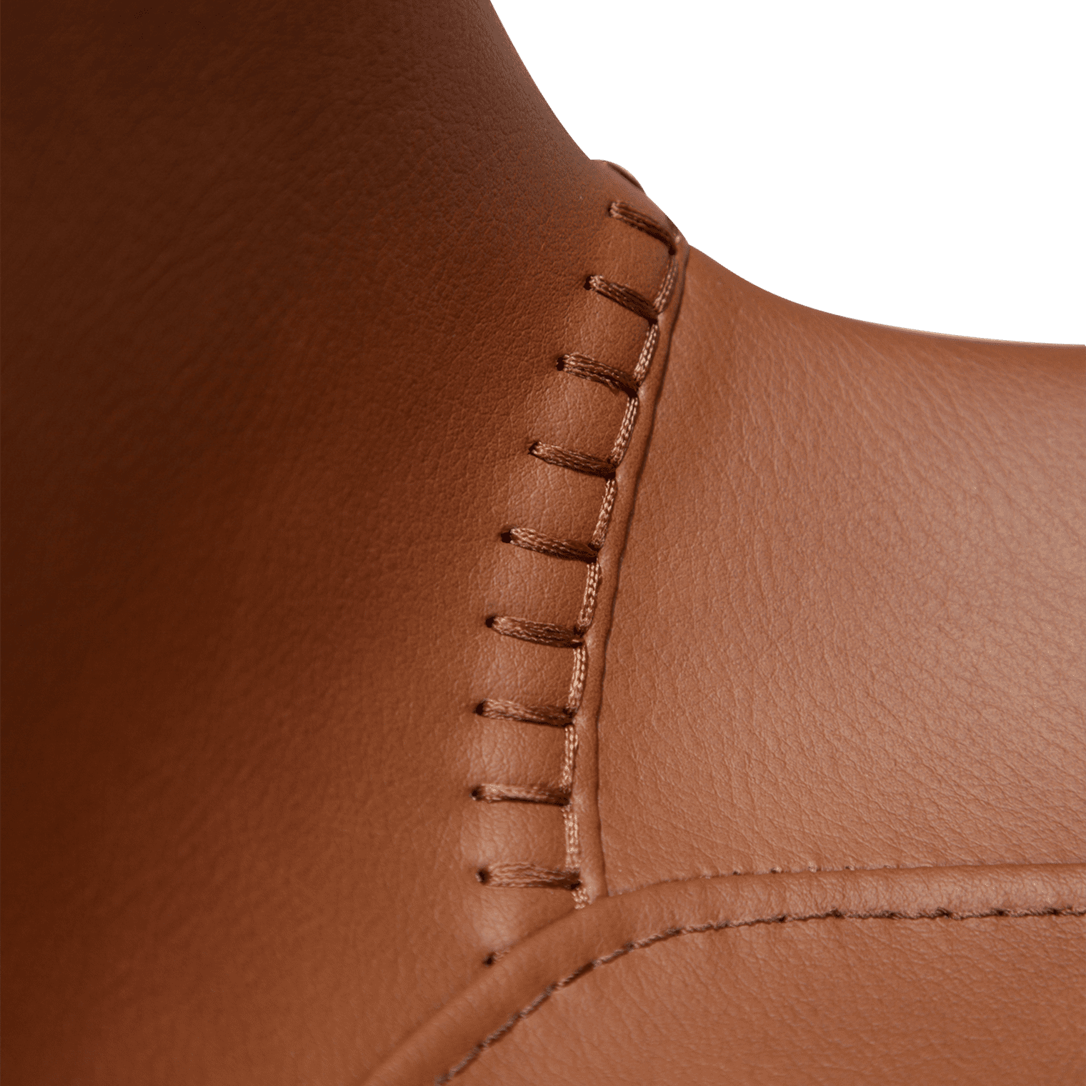 Hype spisebordsstol, Cognac Faux kunstlæder - Billede 7