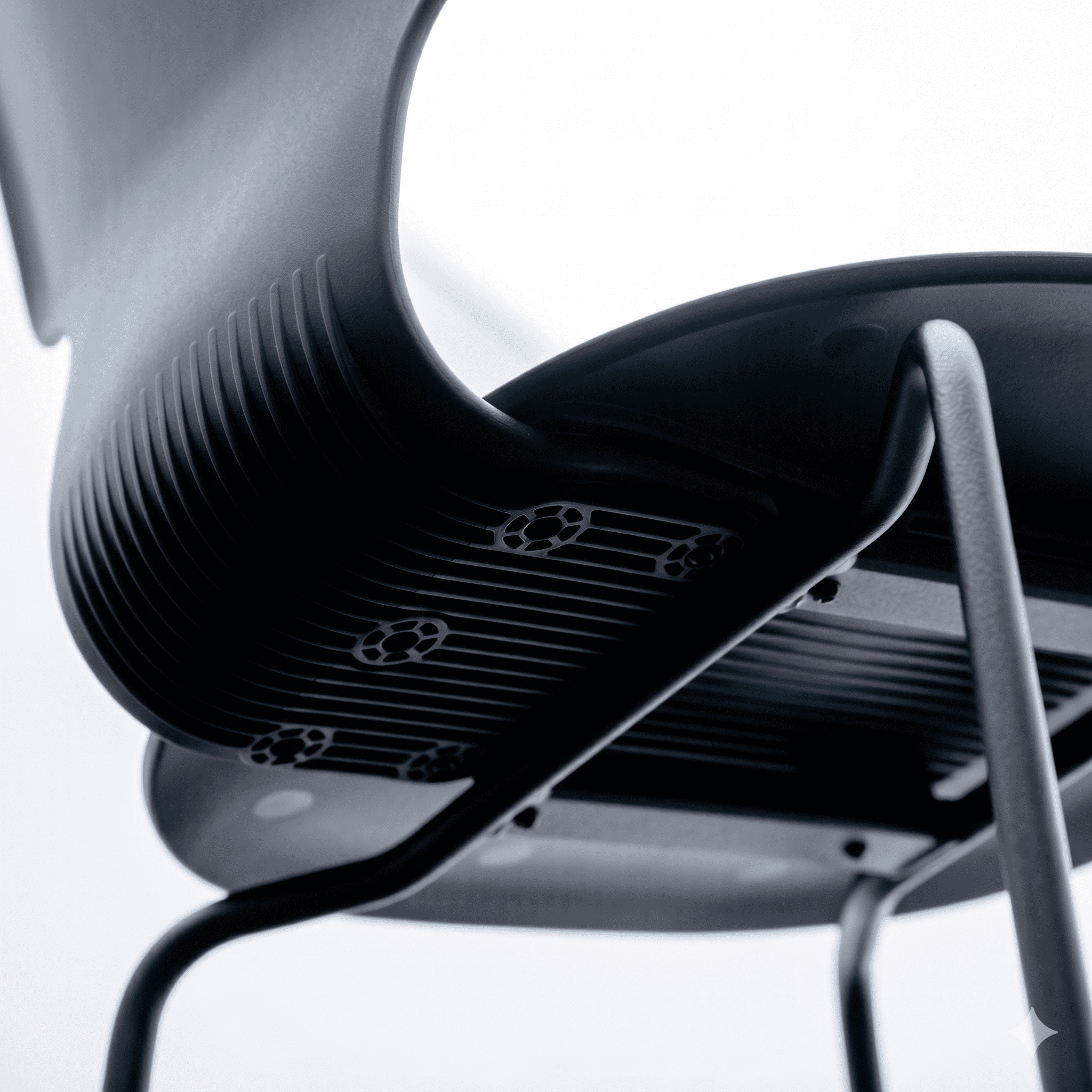IF Chair - 100% genbrugsplast – Flere farver. - Billede 4