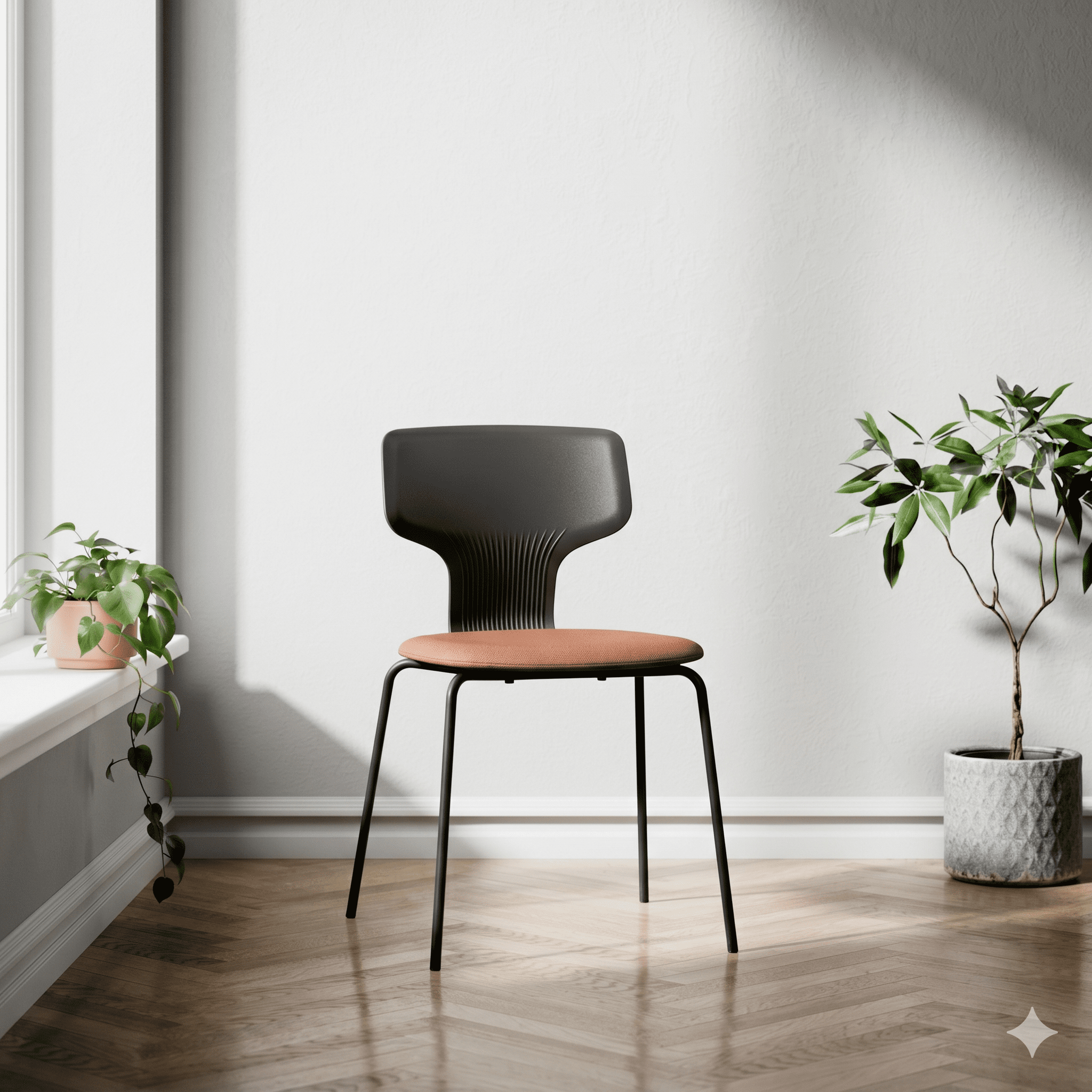 IF Chair - 100% genbrugsplast – Flere farver. - Billede 5