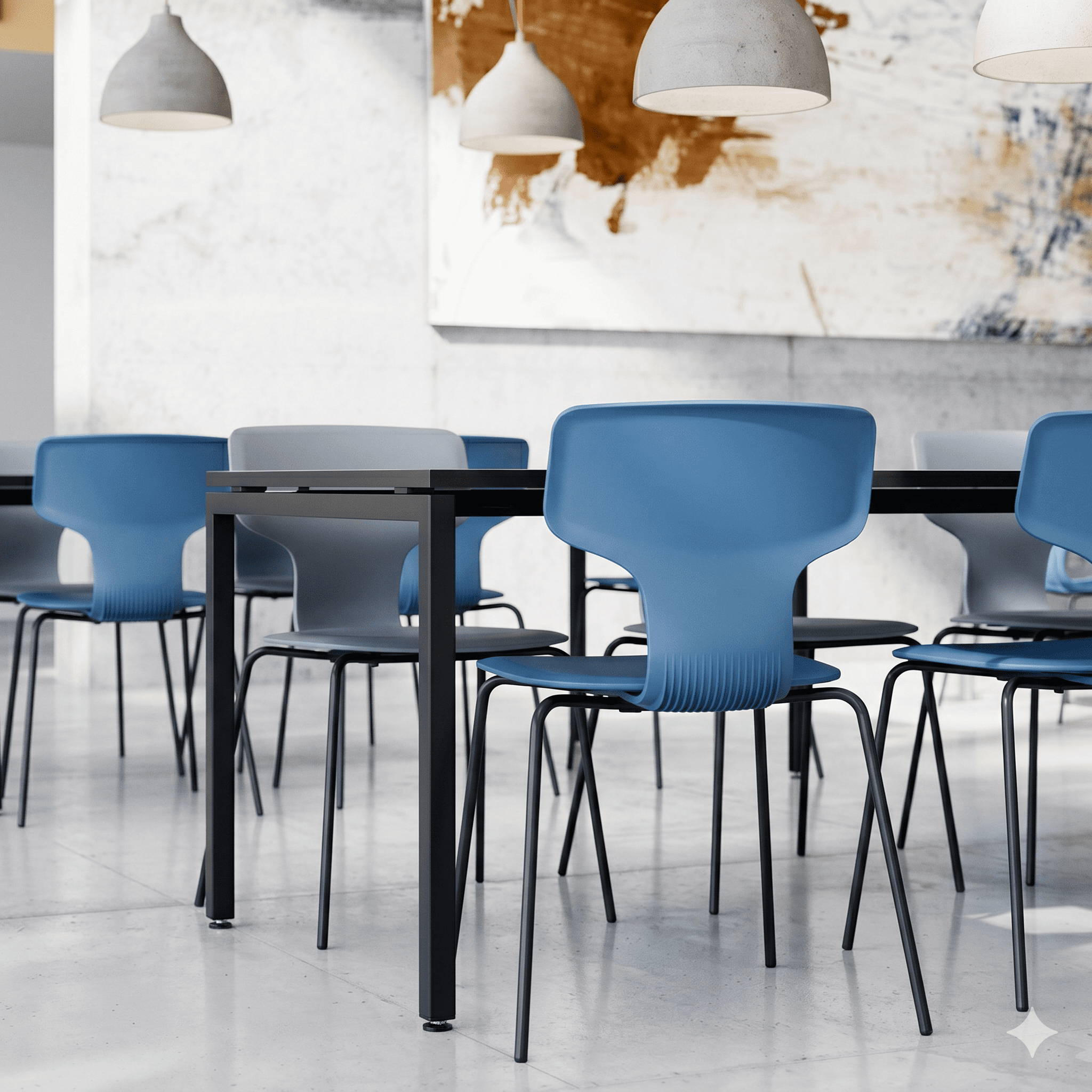 IF Chair - 100% genbrugsplast – Flere farver. - Billede 3