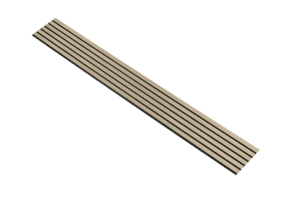 I-Wood Basic akustikpanel 16 x 300 x 2400 mm - flere varianter