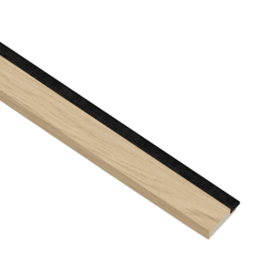 I-Wood Afslutningsliste / MDF m. egefinér - 16 x 42 x 2400 mm.