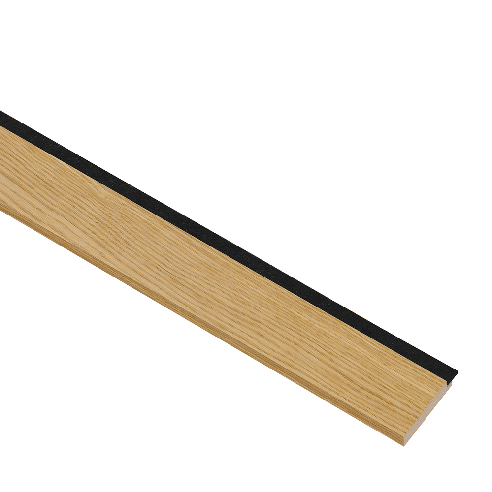 I-Wood Afslutningsliste til 4-lamel / MDF m. egefinér 16 x 67 x 2400 mm. - Billede 9