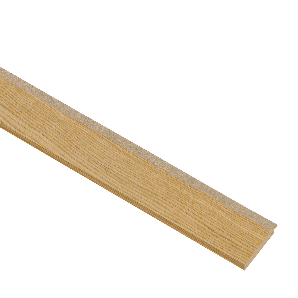 I-Wood Afslutningsliste til 4-lamel / MDF m. egefinér 16 x 67 x 2400 mm. - Billede 8