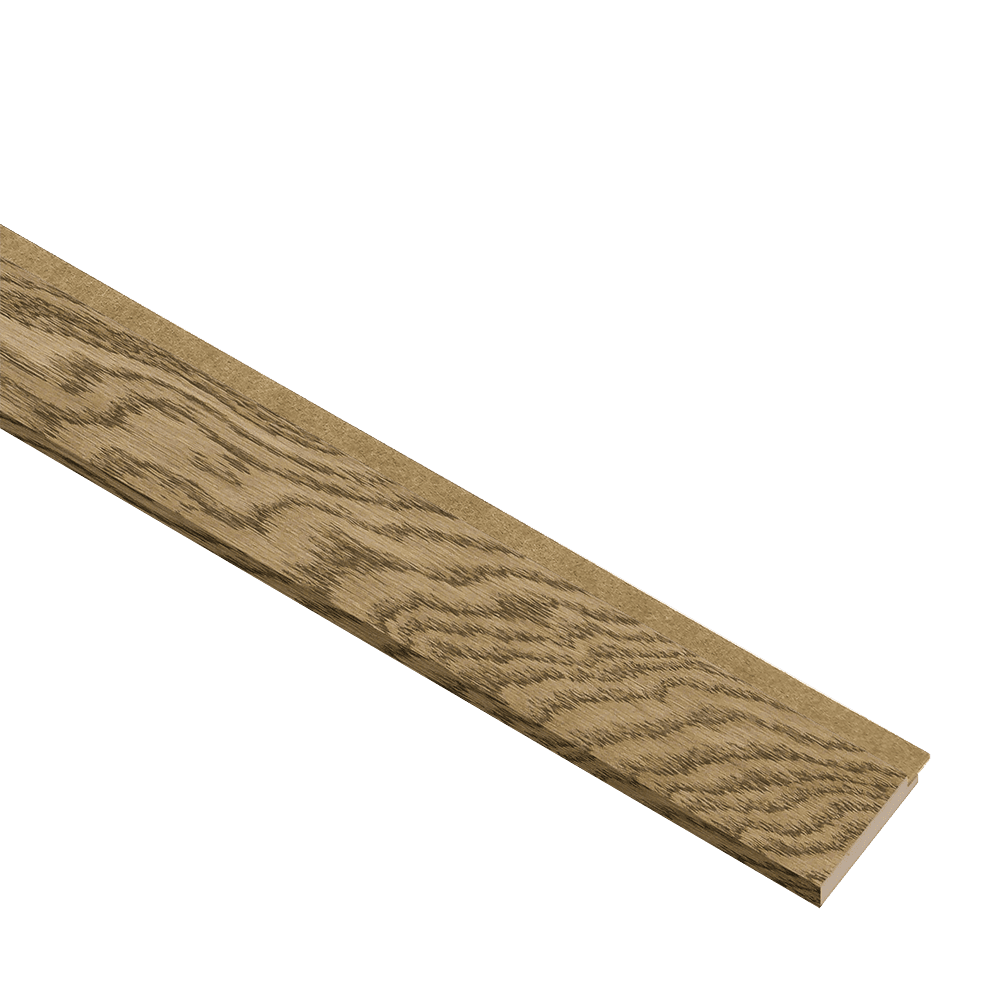 I-Wood Afslutningsliste til 4-lamel / MDF m. egefinér 16 x 67 x 2400 mm. - Billede 4
