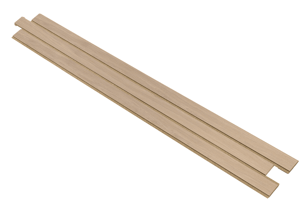 I-Wood Pro+ I-Lock® 3-lamel MDF m. egefinér - 16 x 300 x 2400 mm. - Billede 3