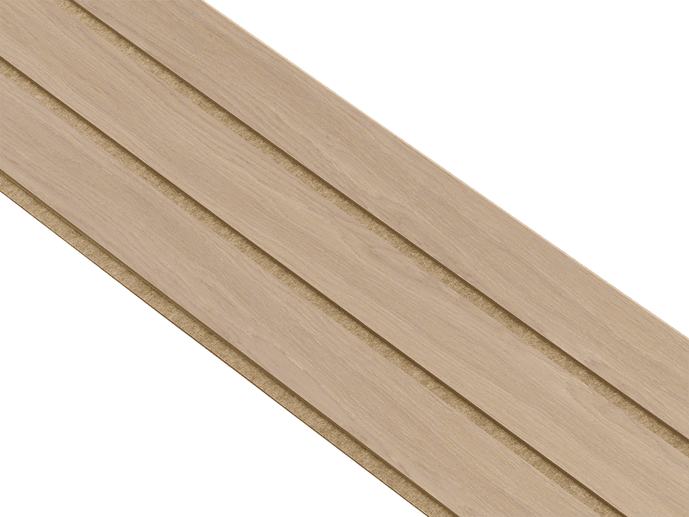 I-Wood Pro+ I-Lock® 3-lamel MDF m. egefinér - 16 x 300 x 2400 mm. - Billede 2