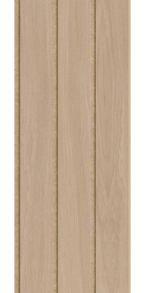 I-Wood Pro+ I-Lock® 3-lamel MDF m. egefinér - 16 x 300 x 2400 mm.