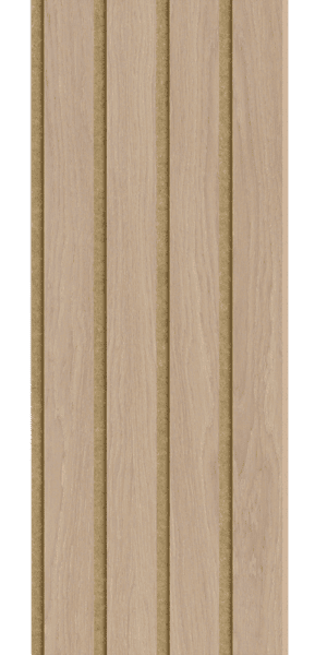 I-Wood Pro+ I-Lock® 4-lamel m. MDF m. egefinér - 16 x 300 x 2400 mm.