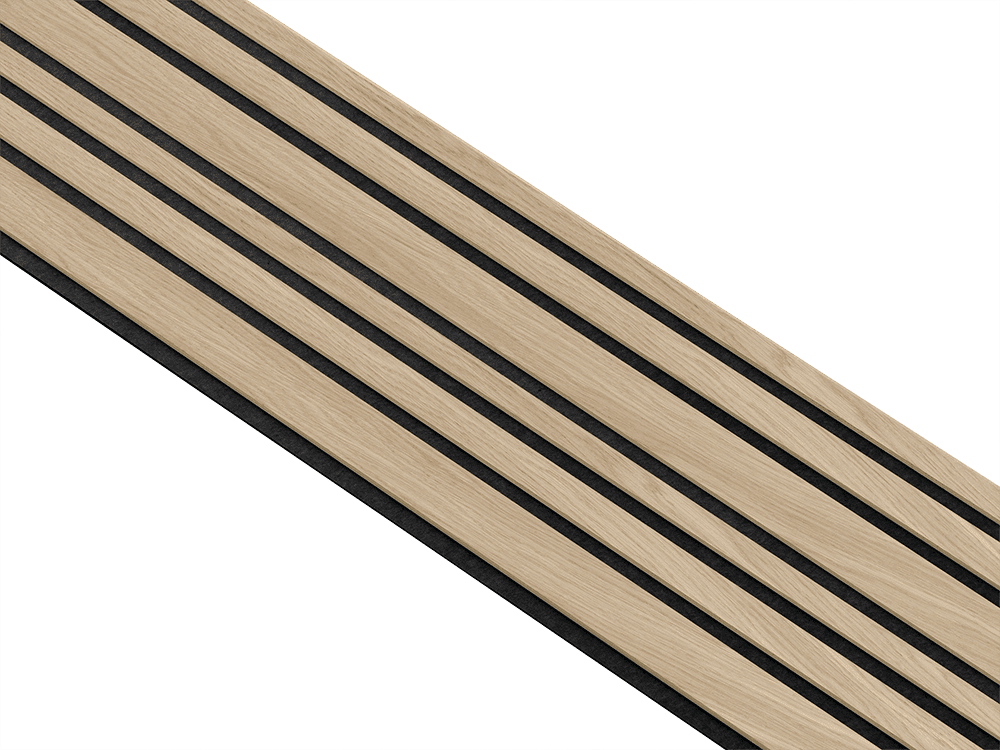 I-Wood Pro+ I-Lock® / Mixed Listebredde - MDF m. egefinér - 16 x 300 x 2400 mm. m/fingersamlinger. - Billede 3