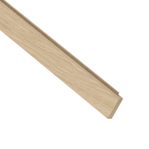 I-Wood UniPanel® / Afslutningsliste / MDF m. egefinér 16 x 55 x 2780 mm.