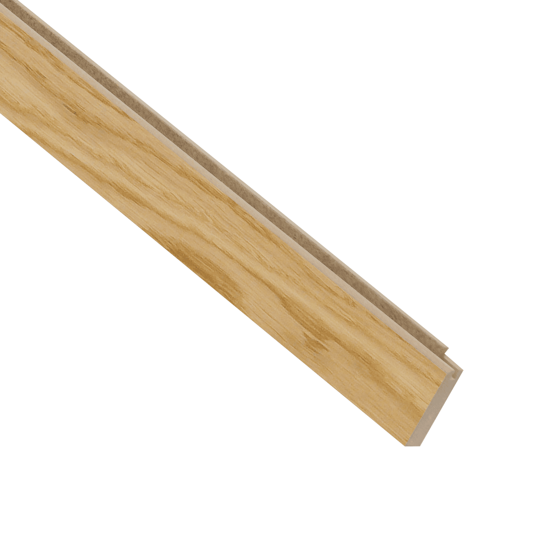 I-Wood UniPanel® / Afslutningsliste / MDF m. egefinér 16 x 55 x 2780 mm. - Billede 3