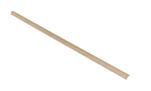 I-Wood UniPanel® / Udvendighjørne / MDF m. egefinér 16 x 55/55 x 2780 mm.