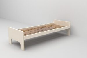 Enkeltseng, inkl. MDF bund, ekskl. madras - H550xB860xL2160 , leveres usamlet