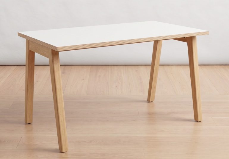 NOVA Wood skrivebord. Melamin – Flere størrelser og farver! - Billede 4