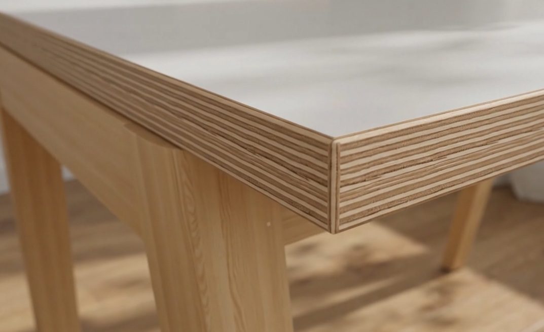 NOVA Wood skrivebord. Melamin – Flere størrelser og farver! - Billede 5