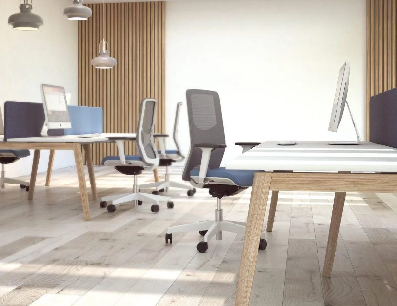 NOVA Wood skrivebord. Melamin – Flere størrelser og farver! - Billede 2