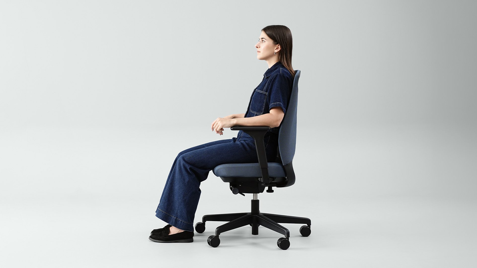 SILORA Kontorstol - Ergonomiske indstillinger og mange farver. - Billede 2