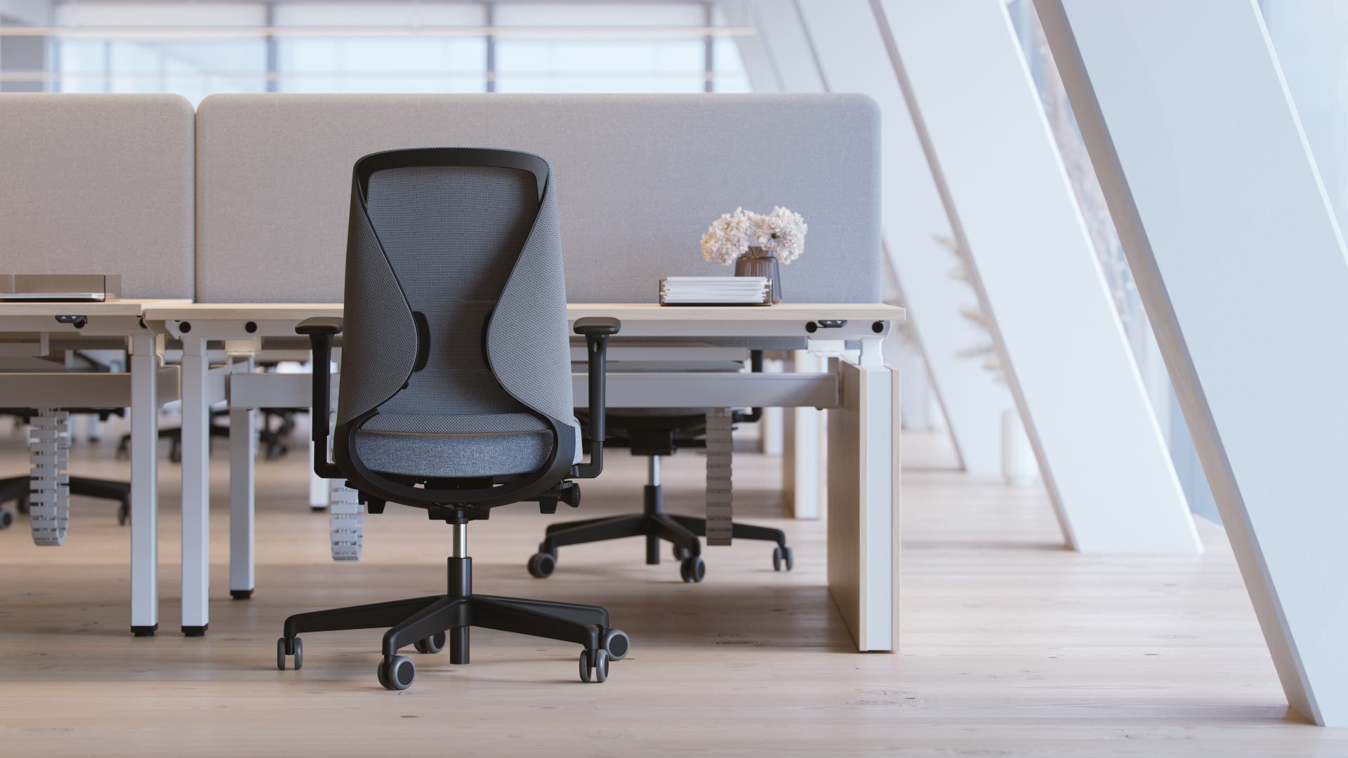 SILORA Kontorstol - Ergonomiske indstillinger og mange farver. - Billede 8